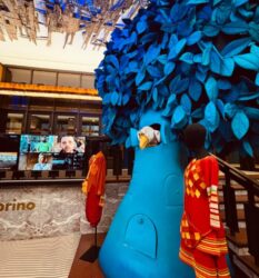 Il programma televisivo italiano Rai per bambini L'albero azzurro, trasmesso sin dalla prima edizione dal Centro di produzione Rai di Torino