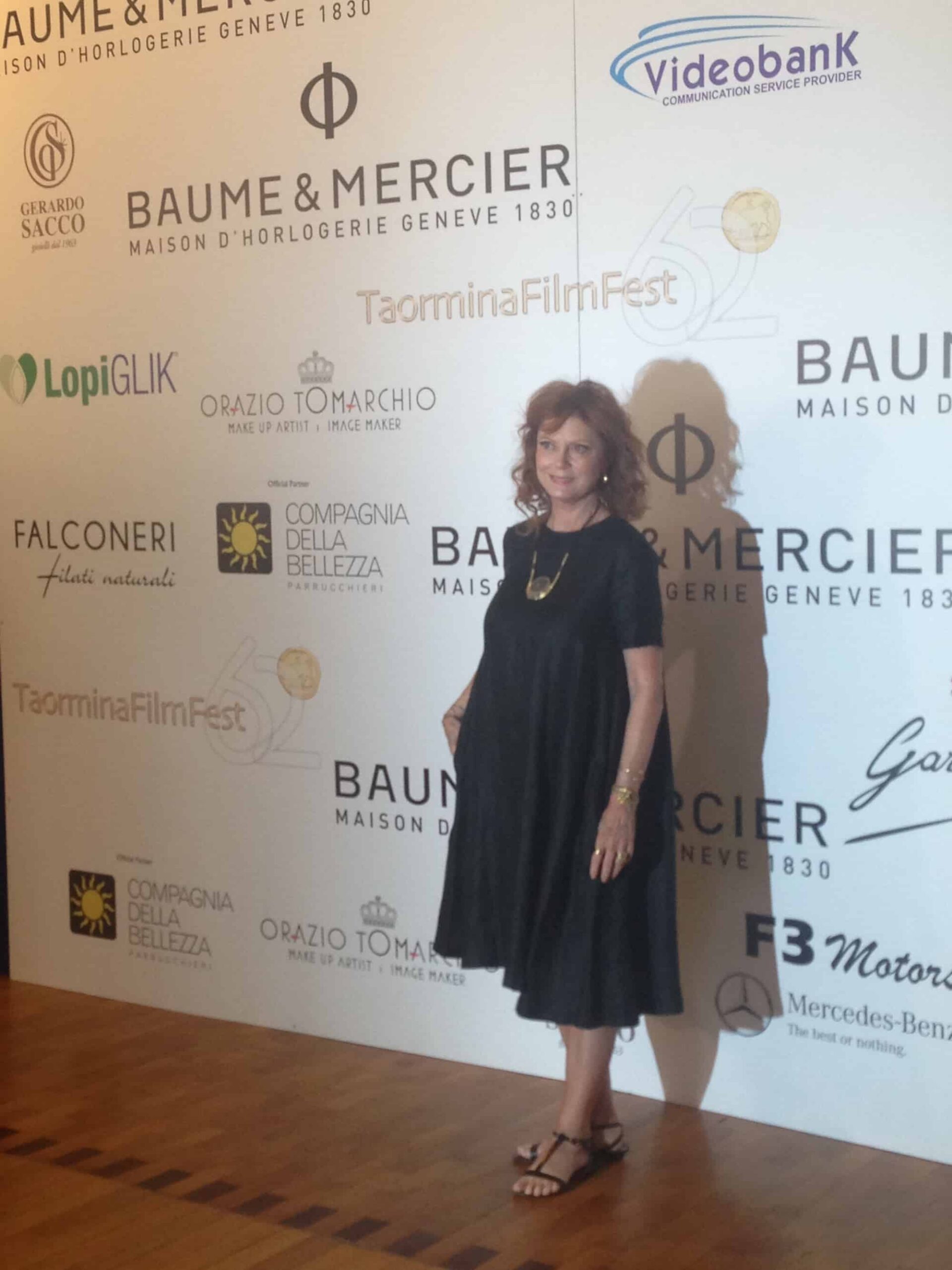 Susan Sarandon alla 62° Edizione del Taormina Film Fest