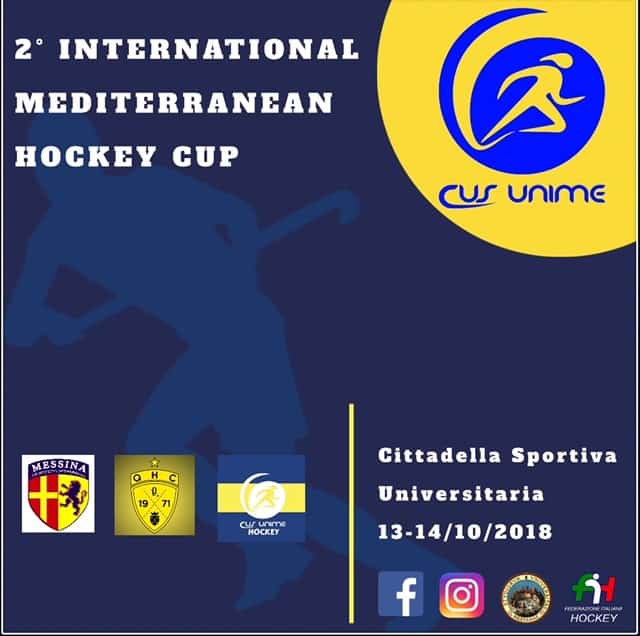 Nel prossimo fine settimana alla Cittadella torna la Mediterranean Hockey Cup