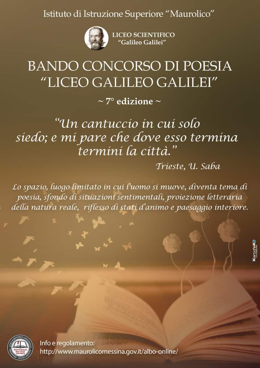 Al via l’annuale concorso di poesia organizzato dal liceo “Galileo Galilei”