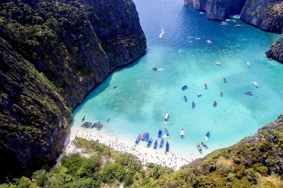 Thailandia, la meravigliosa spiaggia “Maya Bay” resterà chiusa fino al 2021