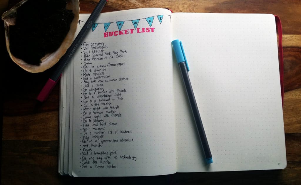 Summer Bucket List 2019 – Cos’è e perché dovresti farne una