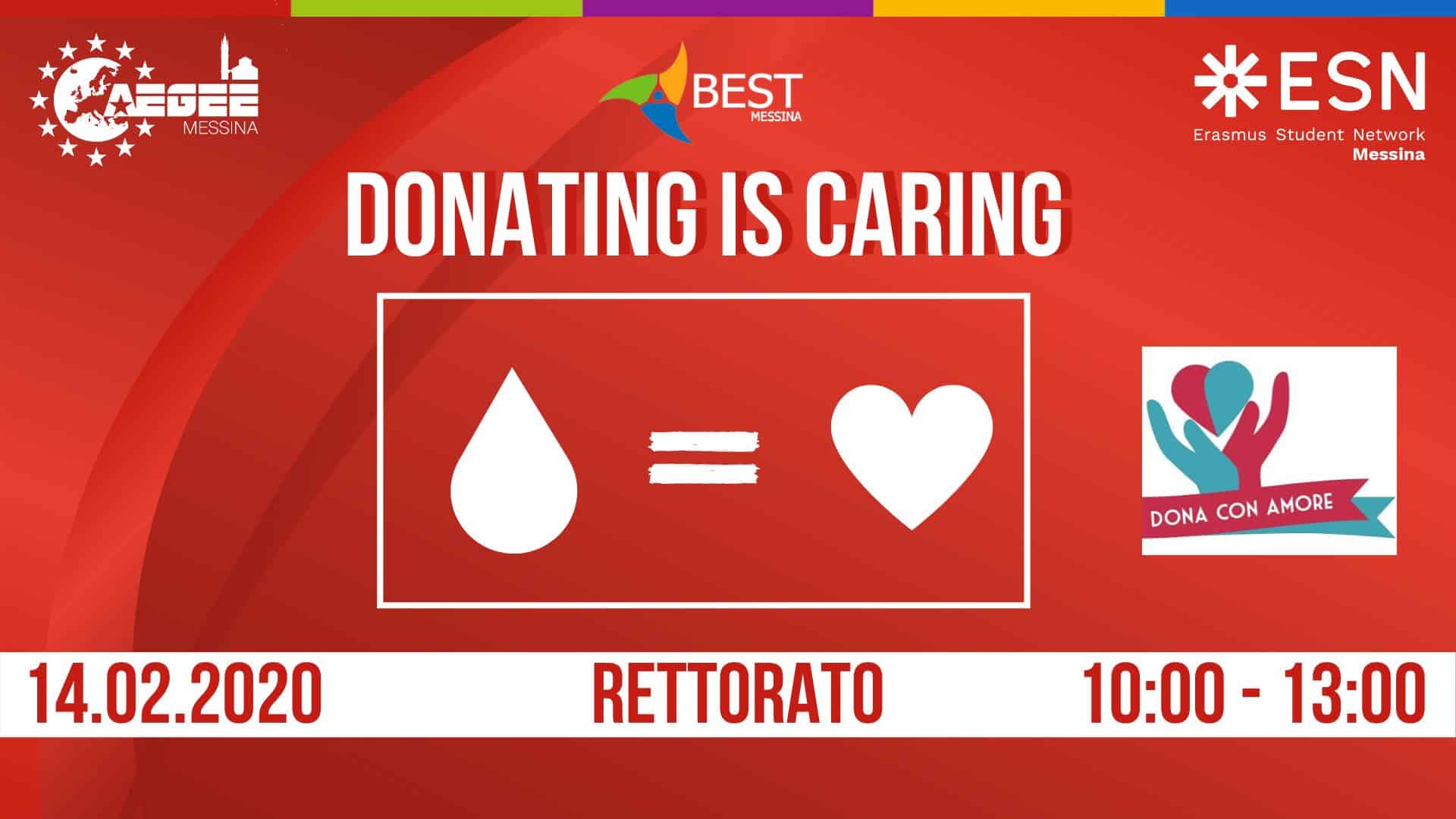 Donating is caring! A San Valentino dona un gesto d’amore