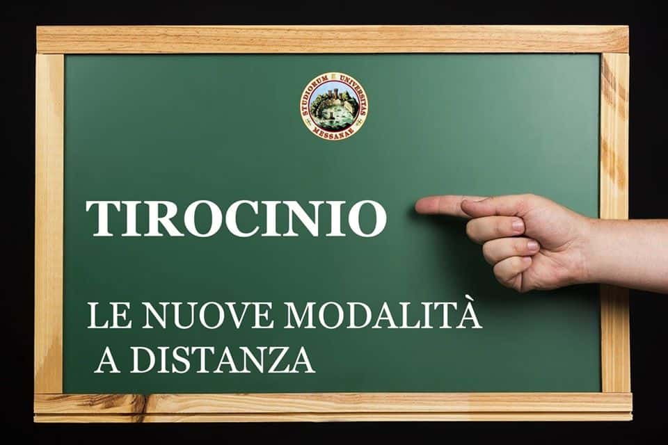 UNIME: TIROCINI, LE MODALITÀ A DISTANZA