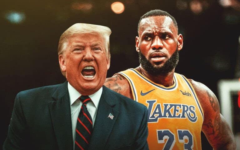 Finale NBA: calo di ascolti da record. Trump: “ I Lakers fanno troppa politica”, ma le motivazioni sono altre