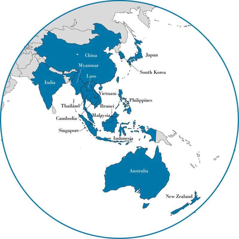 Firmato il RCEP in Asia: la più grande area economica free trade