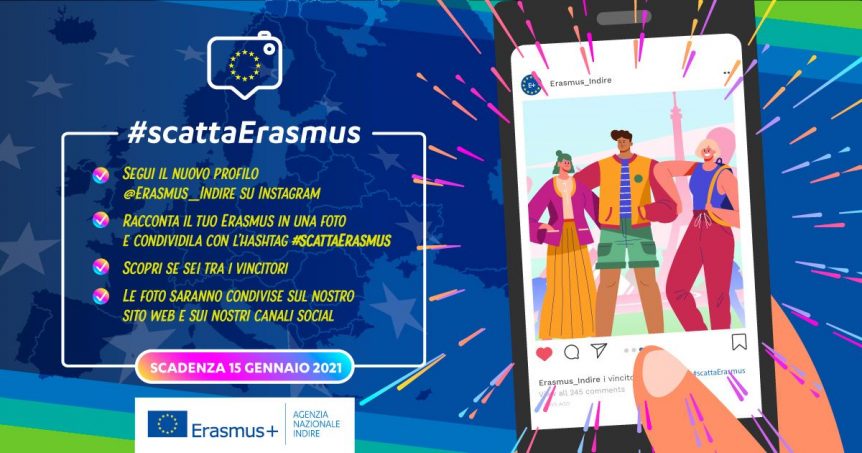 Erasmus+: il progetto THE + OF ERASMUS e il contest #scattaErasmus