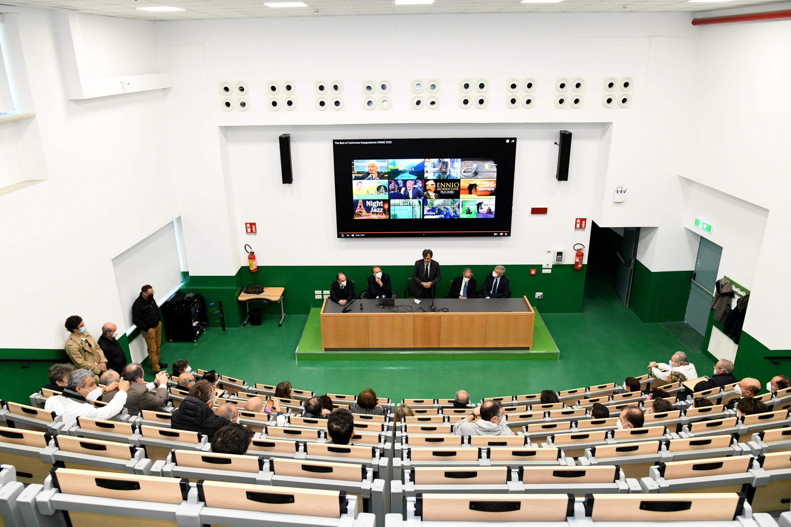 Policlinico: inaugurate nuove aule dal Rettore