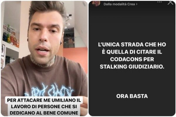 Fedez vs Codacons: episodio 30. L’ennesima querela verso il cantante