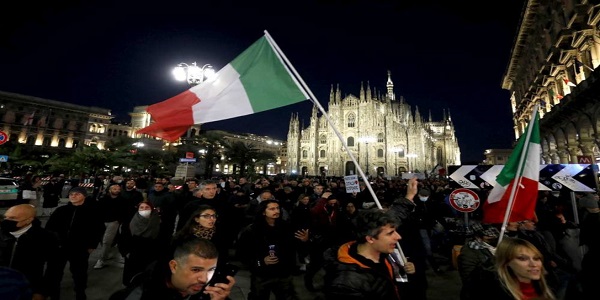 Proteste ‘’No green pass’’. Ecco le nuove restrizioni annunciate dalla ministra Lamorgese