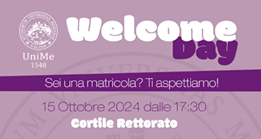 Domani il Welcome Day, l’evento dedicato alle matricole