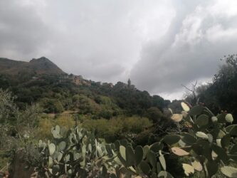 Panorama di Pezzolo dalla contrada Bettaci 