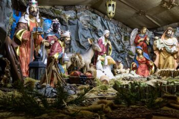 presepe tradizionale per eventi 