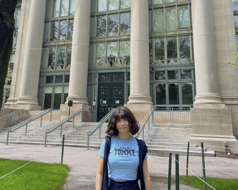 Cristina Scorza, la studentessa risultata assegnataria della borsa di studio per la Harvard La School