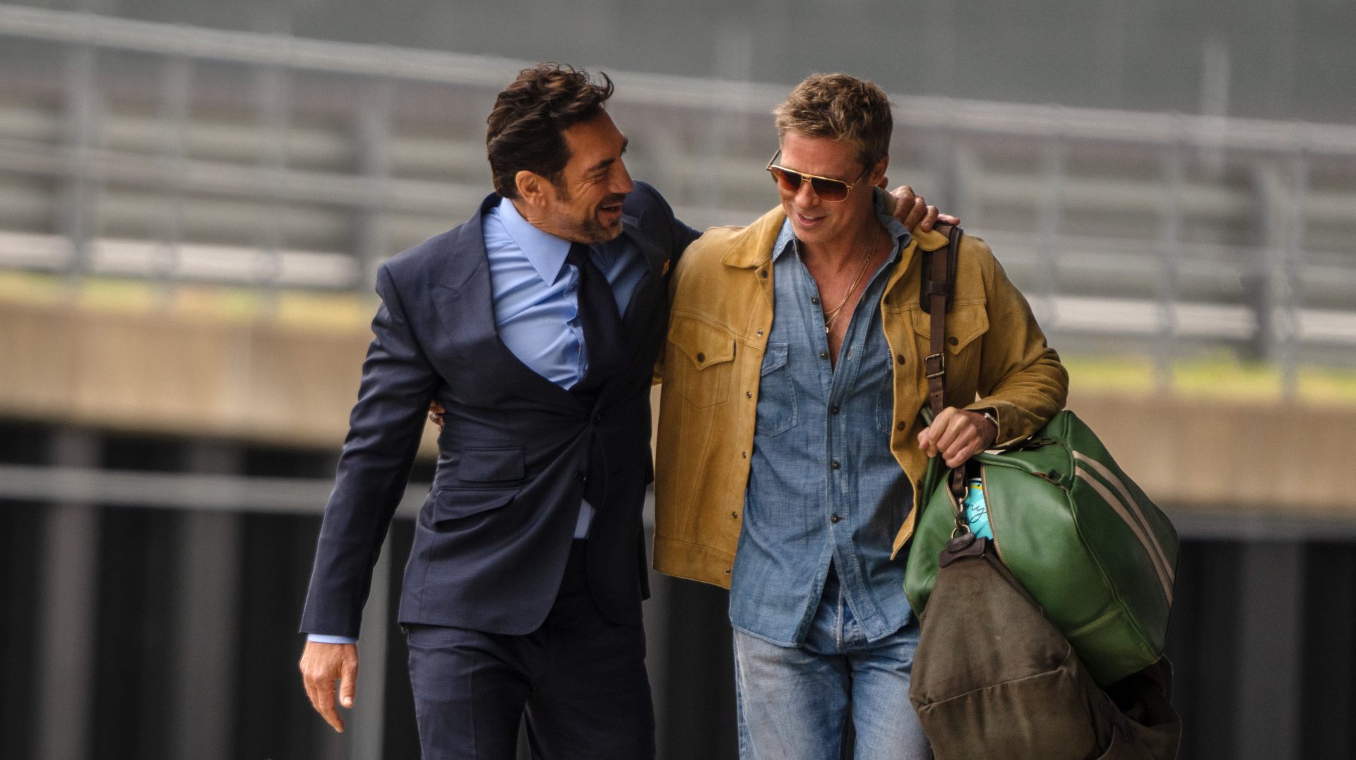 Brad Pitt e Javier Bardem