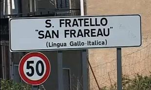 bilinguismo a san fratello 