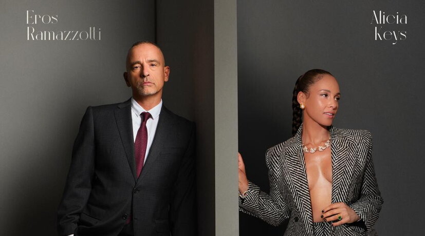 Eros Ramazzotti e Alicia Keys