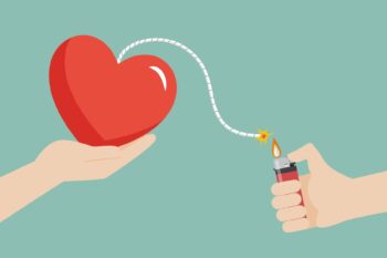 Love bombing. <br>Fonte: https://tandempsychology.com/wp-content/uploads/2025/06/love-bombing.jpg