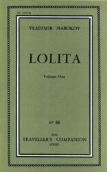 Prima edizione francese di Lolita, opera soggetta a censura