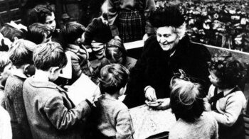 Maria Montessori e i bambini