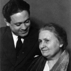 Maria Montessori e il figlio Mario