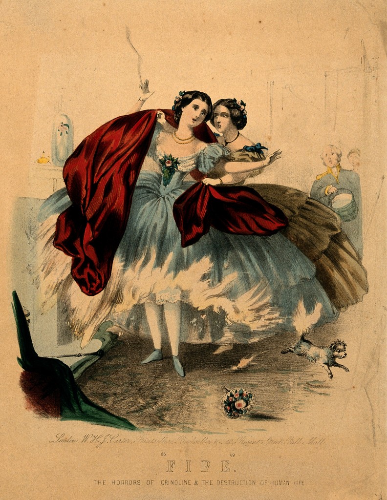 Le sorellastre di Oscar Wilde, Emily e Mary, morirono durante un ballo per via di un incendio causato dalle crinoline del loro abito