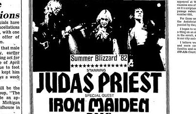Judas Priest e Iron Maiden: 44 anni fa un passaggio d’eredità